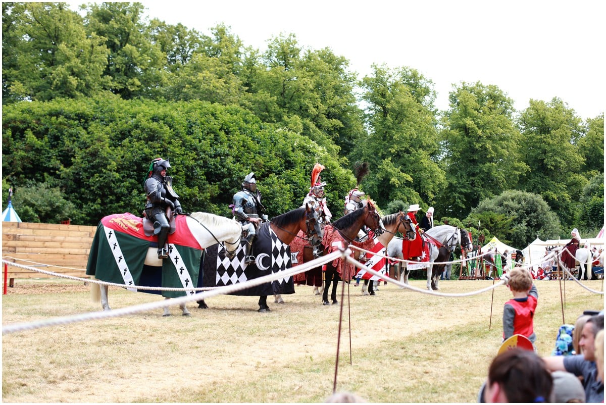 Arundel Castle Medieval Joustling Tournament 2014