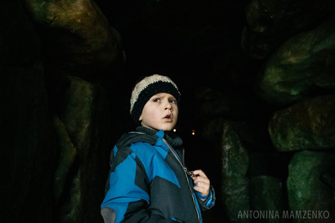 visiting west kennet long barrow with kids
